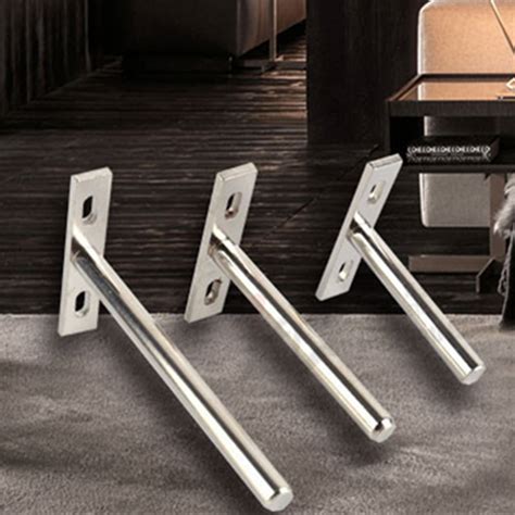 metal hidden concealed invisible shelf support bracket|mount shelves hidden brackets.